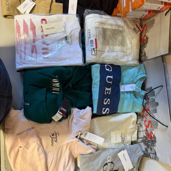 Mixed clothes available