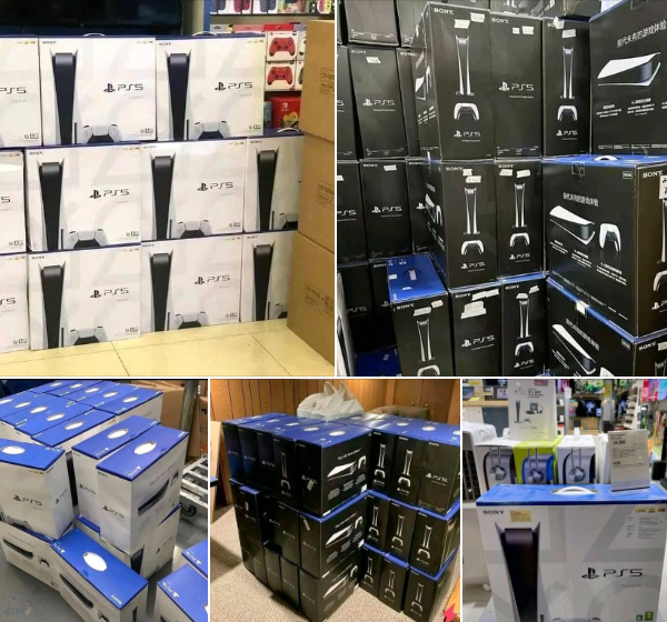 PS5 pallets